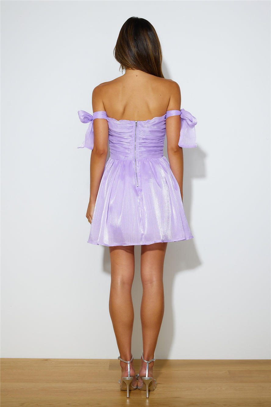 Lover To You Mini Dress Lilac