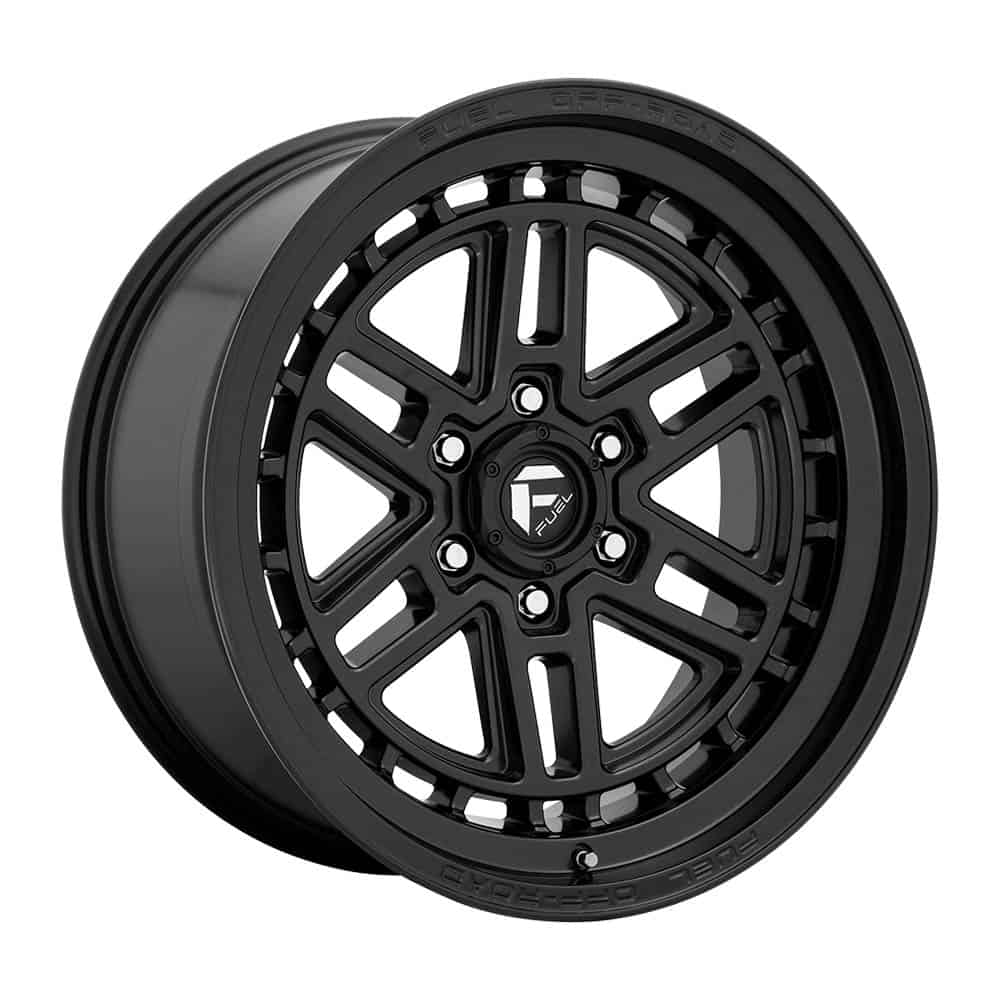 Fuel 1PC D667 NITRO D667 17X9 5X5.0 MT-BLK -12MM