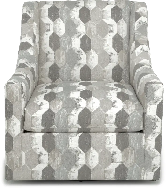 Olivia Contemporary Driftwood Gray Accent Chair