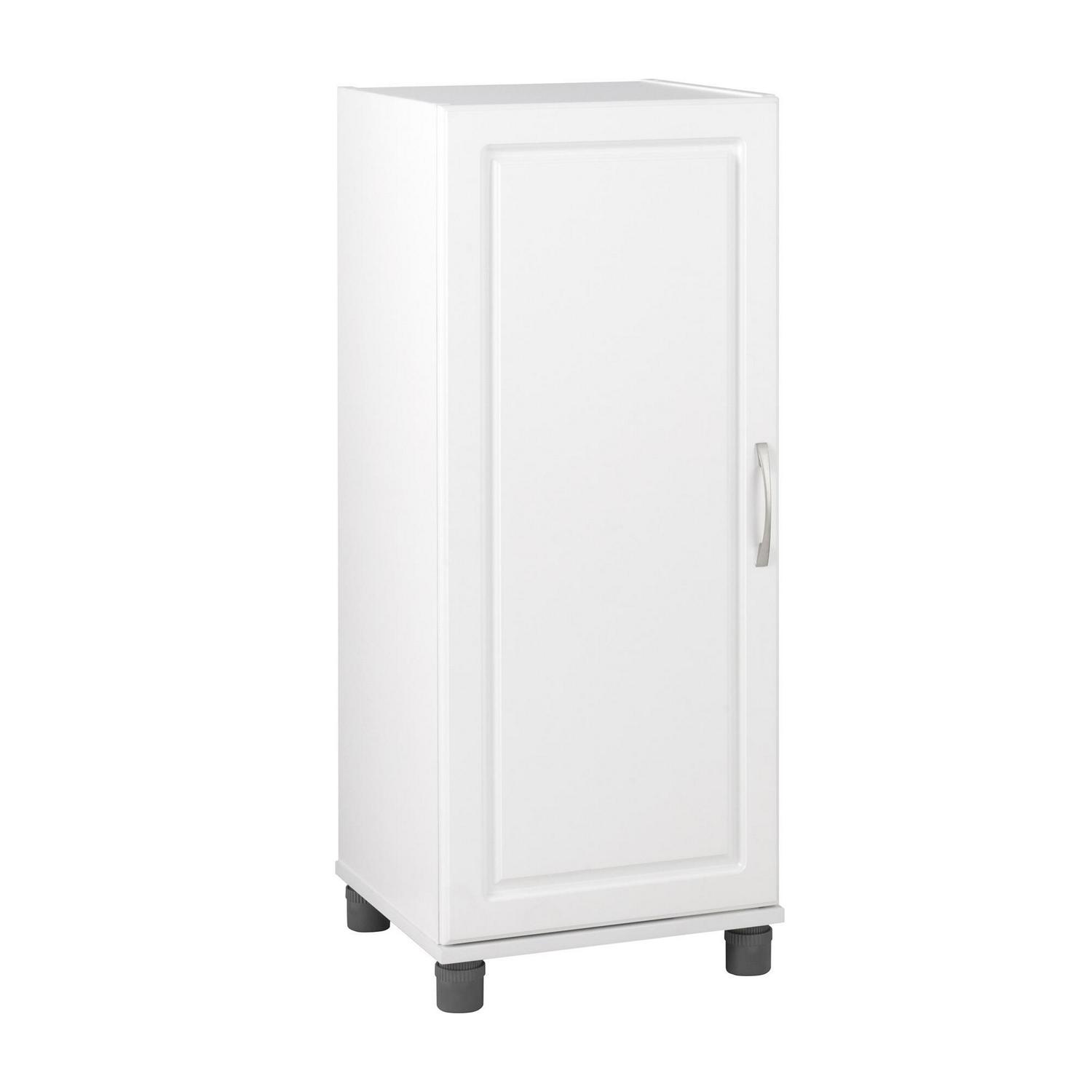 Systembuild Evolution Kendall 16  Stackable Garage Storage Cabinet White  Crowdfused