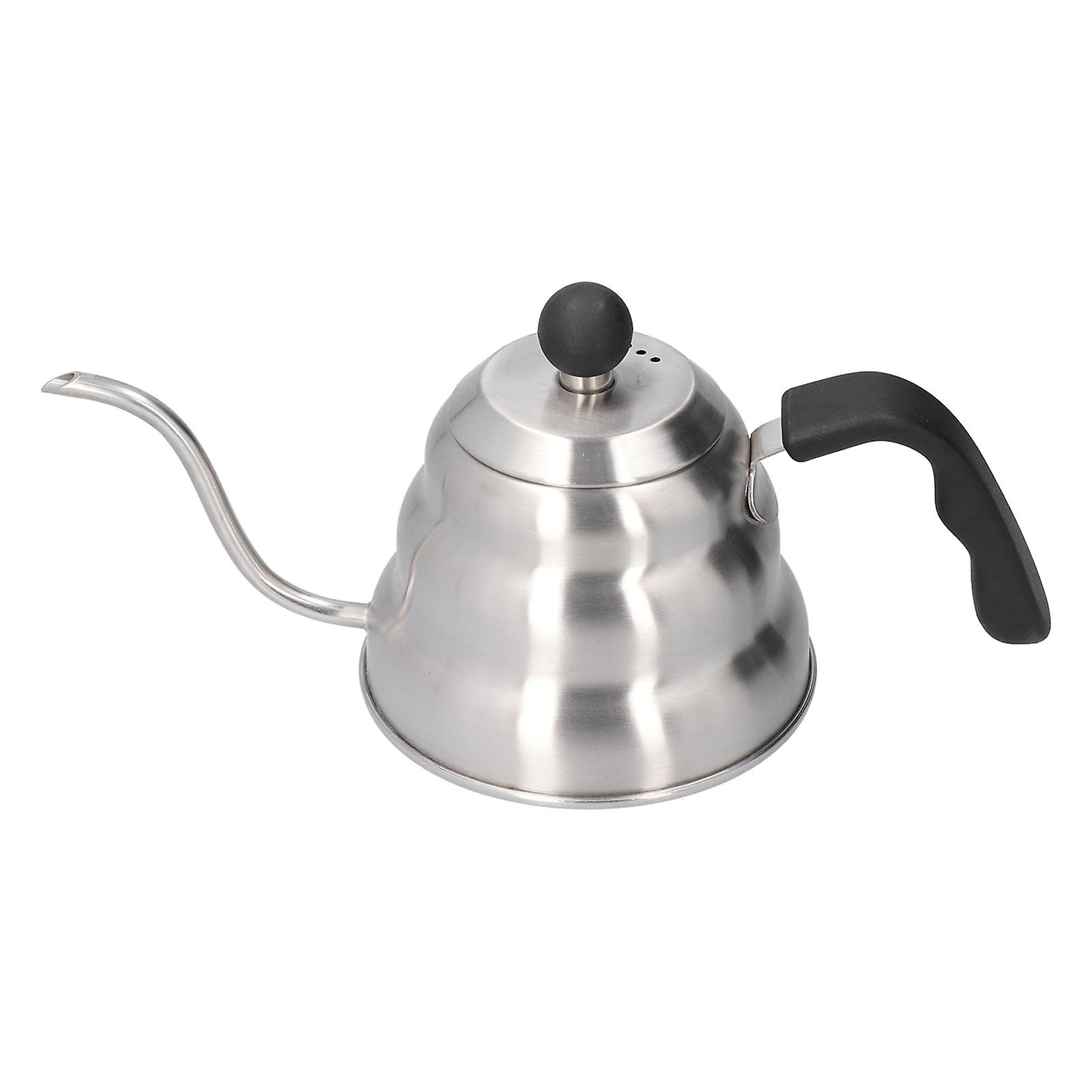 Stainless Steel Pour Over Coffee Kettle Vintage Gooseneck Spout Pot Coffee Utensils For Home Kitchen1l