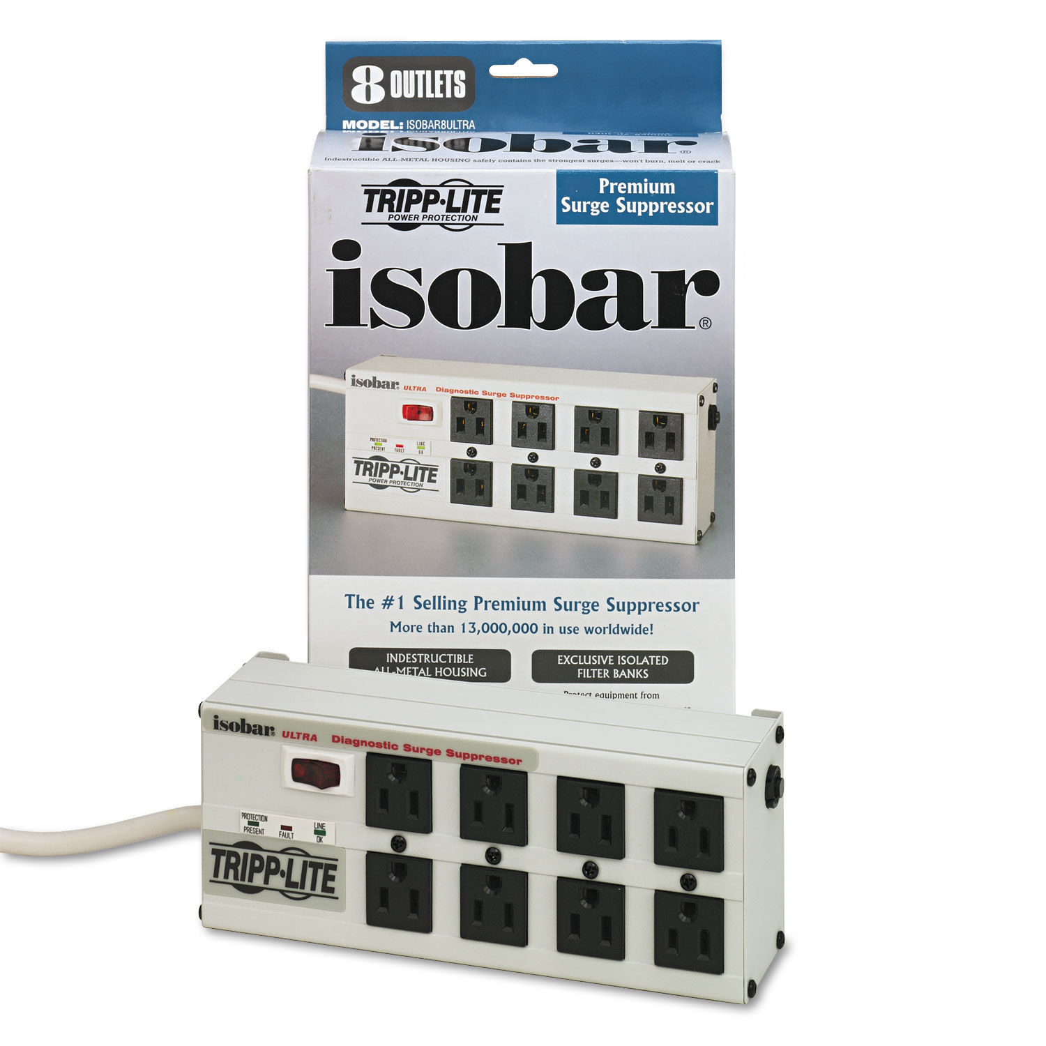 Isobar Surge Protector by Tripp Lite TRPISOBAR8ULTRA