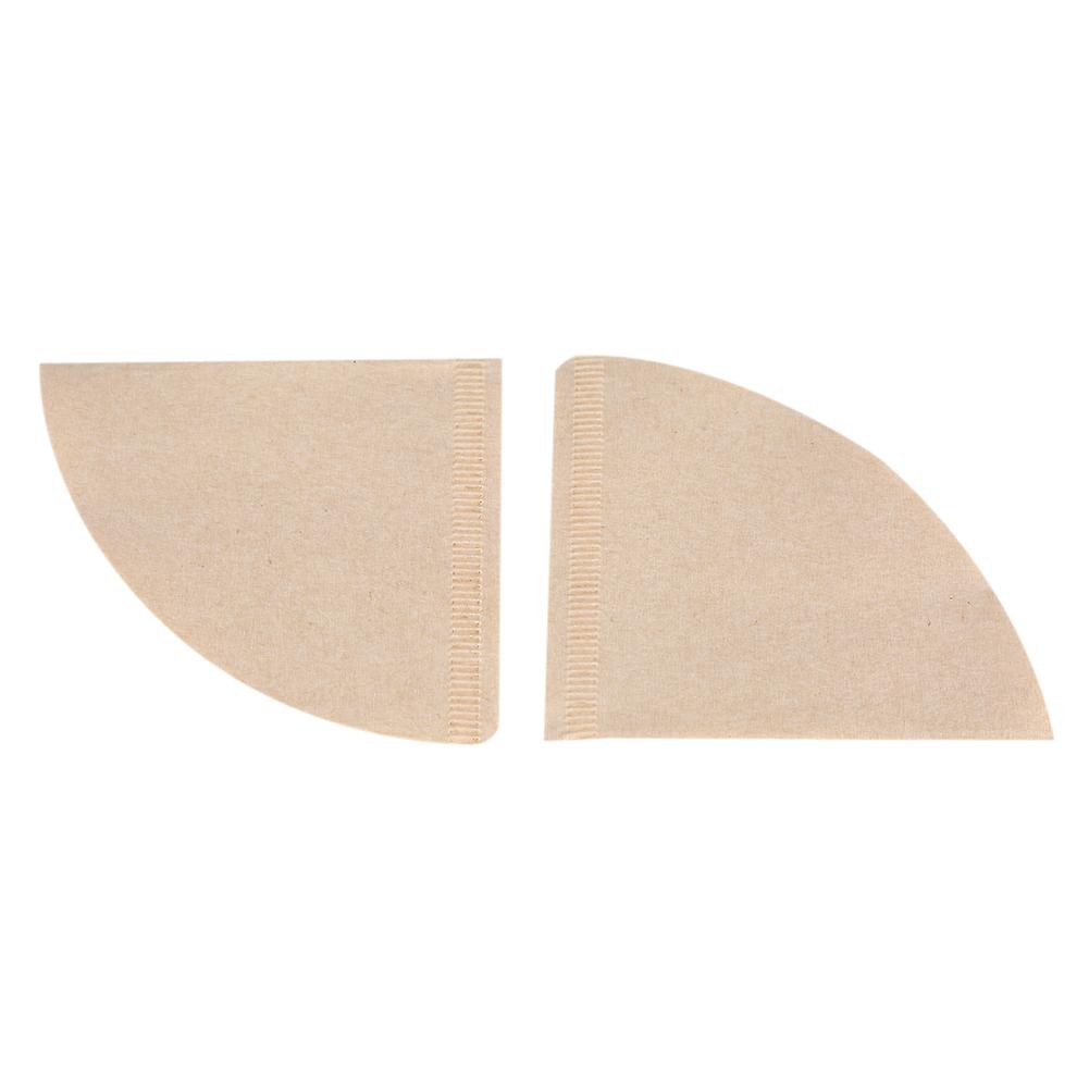 40pcs Unbleached Natural Cone Shape Drip Coffee Cup Filter Papers  #v01