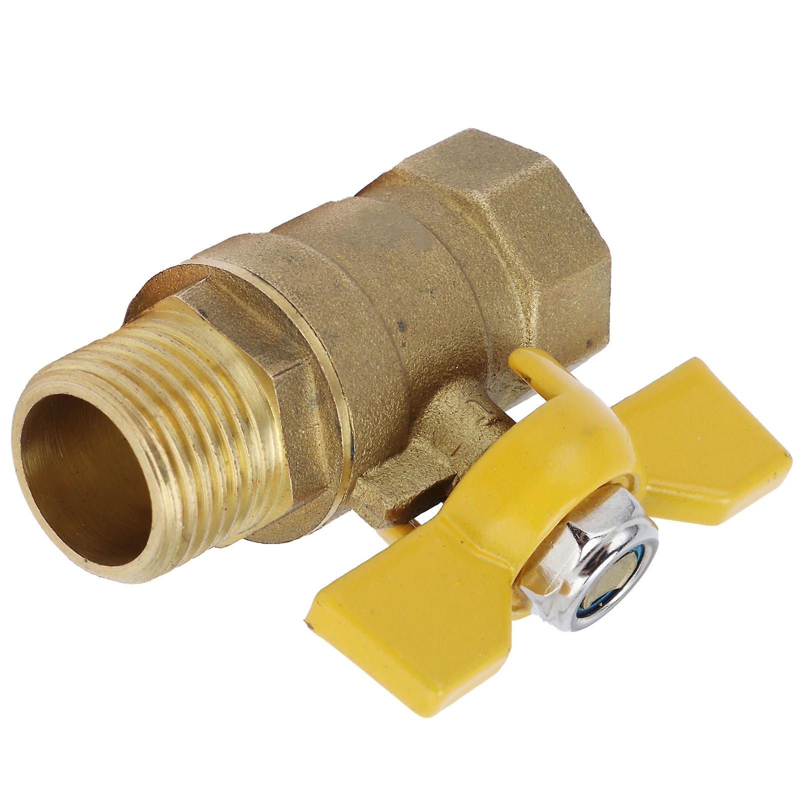 G1/2 Male Thread Ball Valve Thicken Fuel Gas Valve Pneumatics Plumbing Accessory