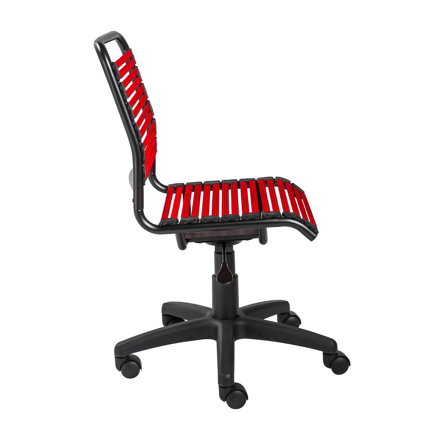 Allison Bungie Flat Low Back Office Chair in Various Colors & Sizes