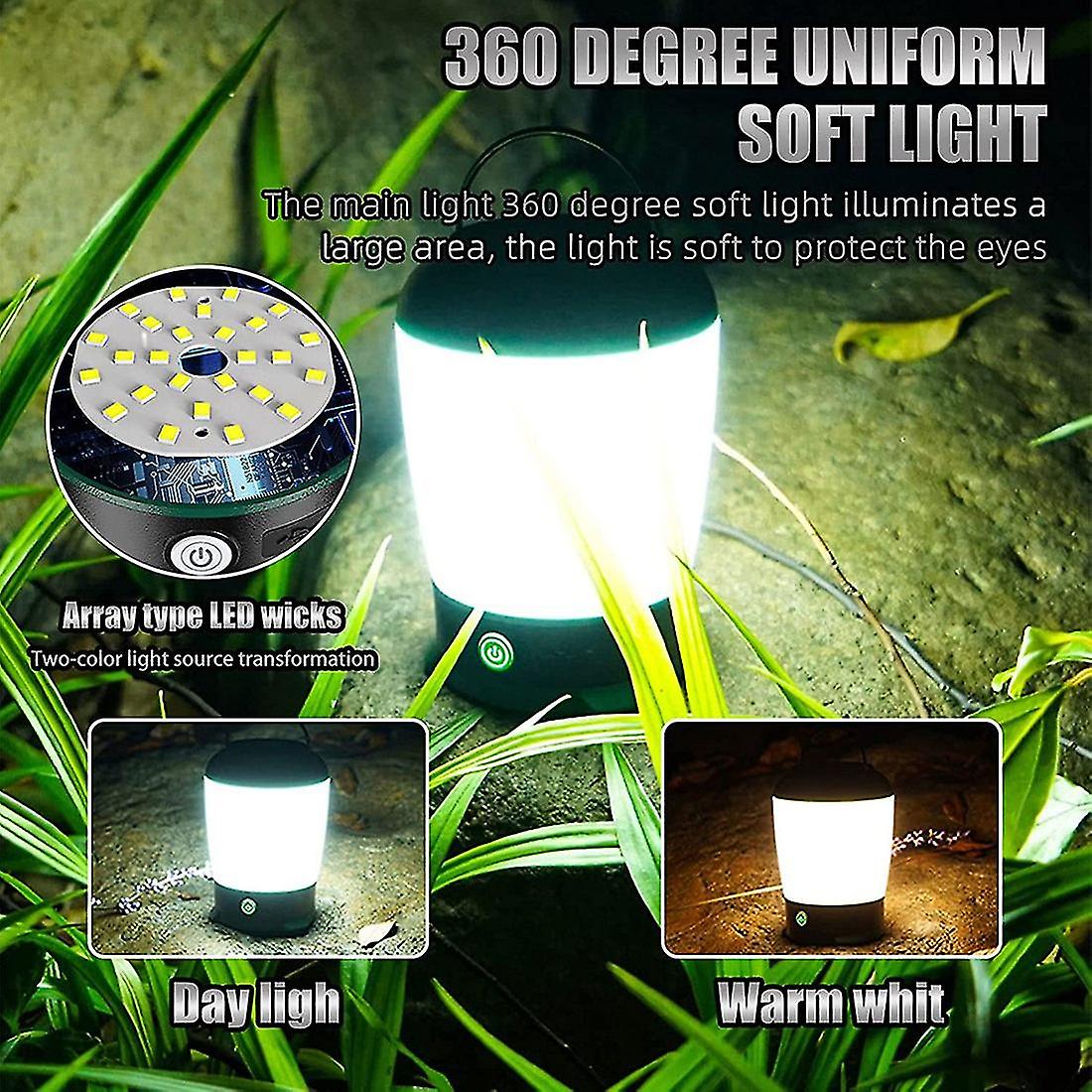 Rechargeable Camping Lantern，3 Light Modes，ip65 For Camping，hiking