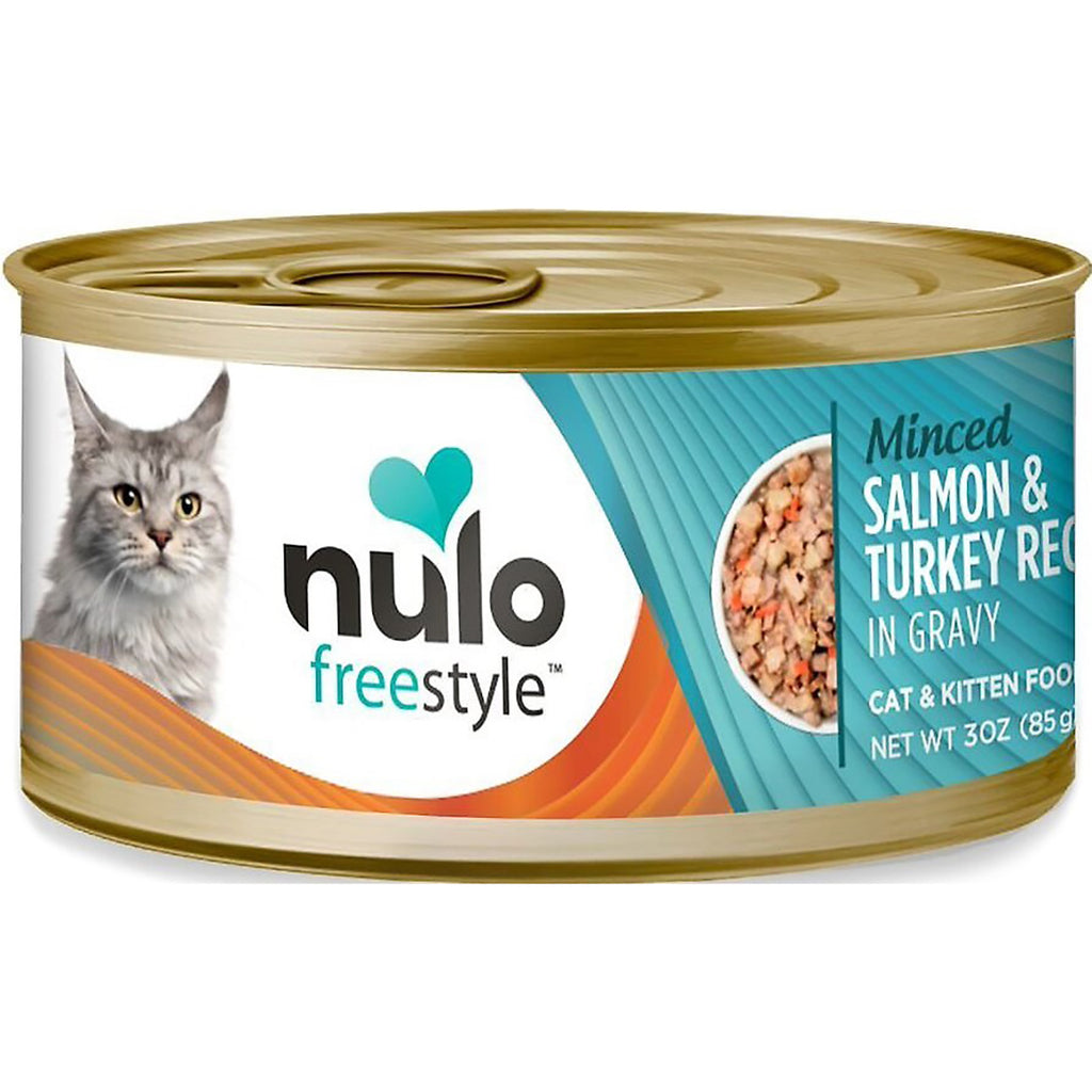 Nulo FreeStyle Minced Salmon and Turkey Wet Canned Cat Food