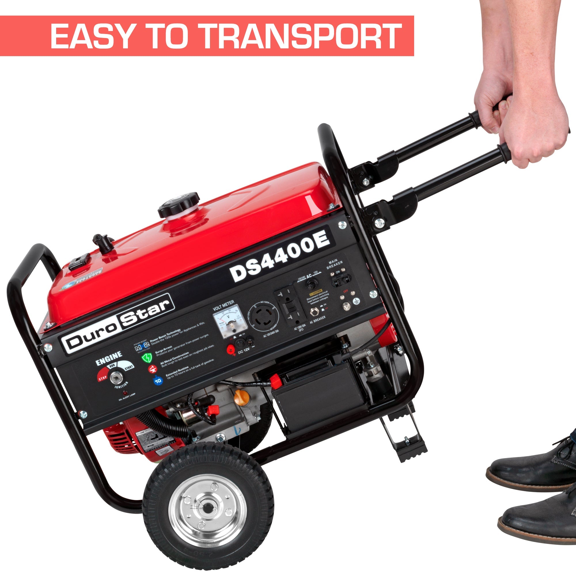 4,400 Watt Gasoline Portable Generator