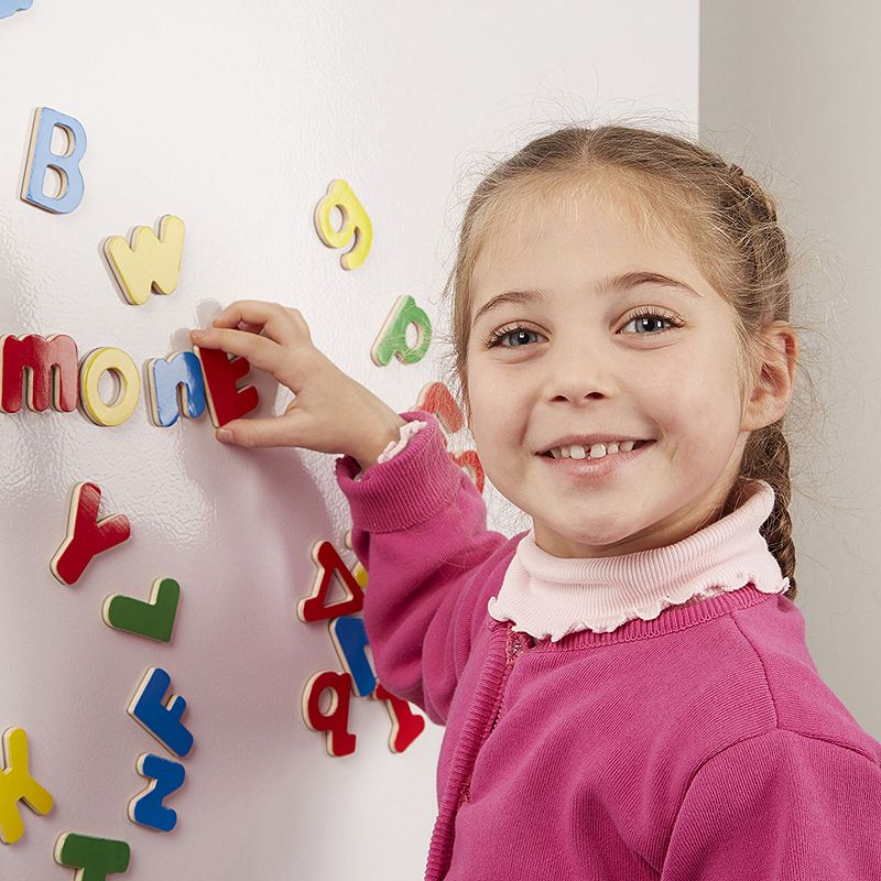 Melissa and Doug Magnetic Wooden Alphabet