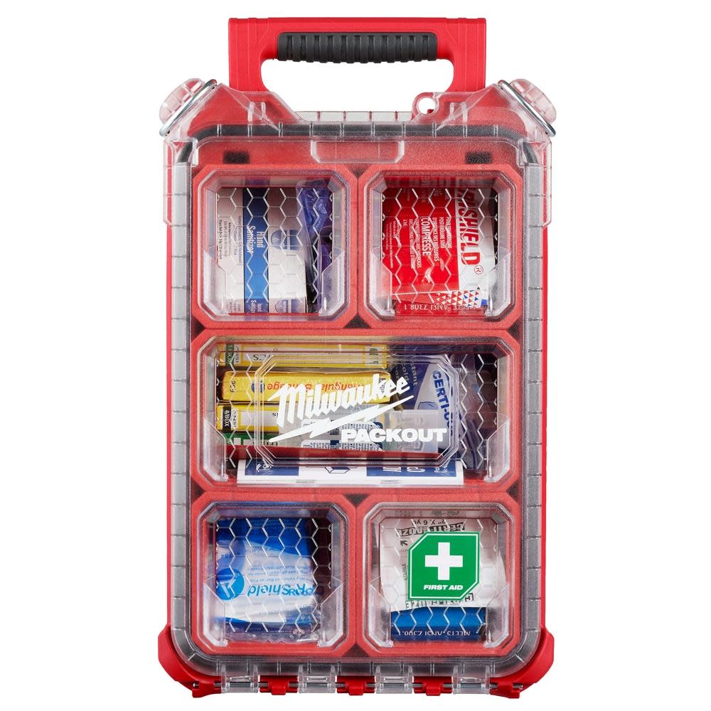 Milwaukee PACKOUT First Aid Kit 79pc Class A Type III 48-73-8435C from Milwaukee