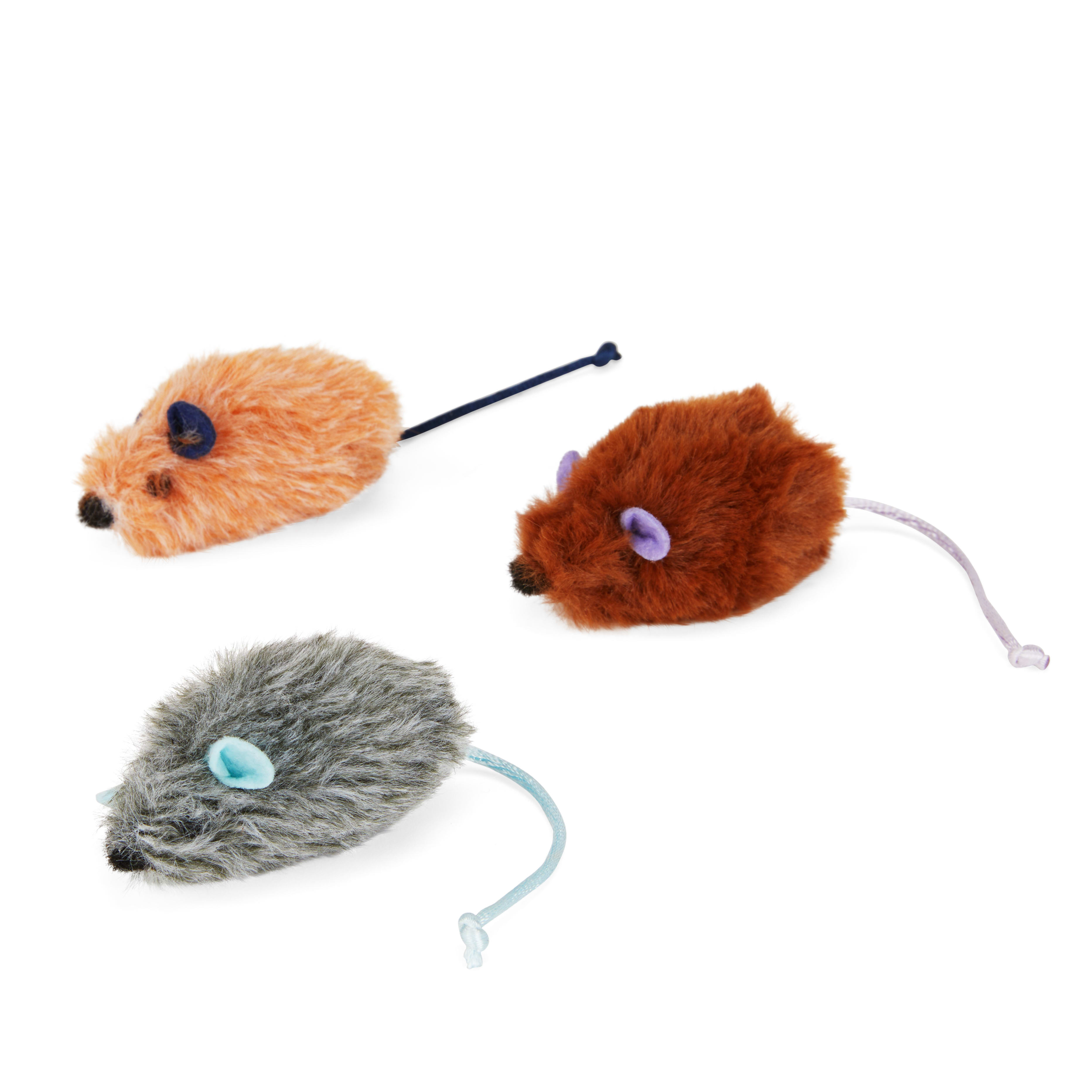 Leaps  Bounds Fur Mice Cat Toy