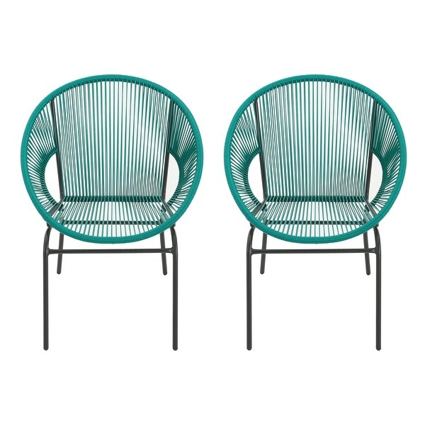 Nusa Outdoor Club Chair (Set of 2) by Christopher Knight Home