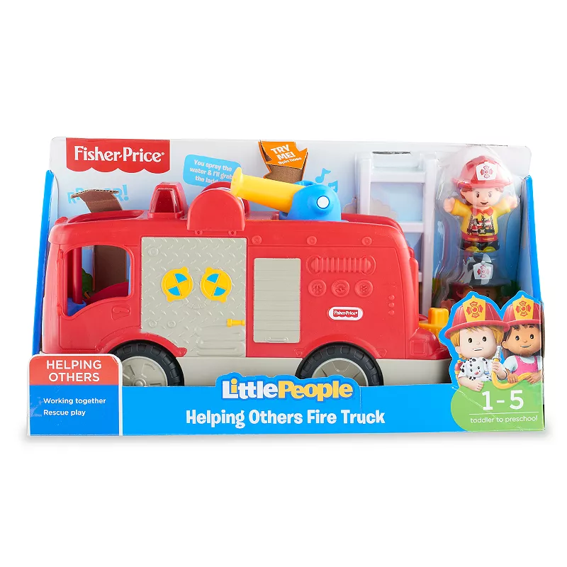 Fisher-Price Little People Helping Others Fire Truck