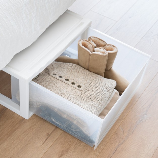 Iris Usa Stackable Modular Plastic Storage Drawers