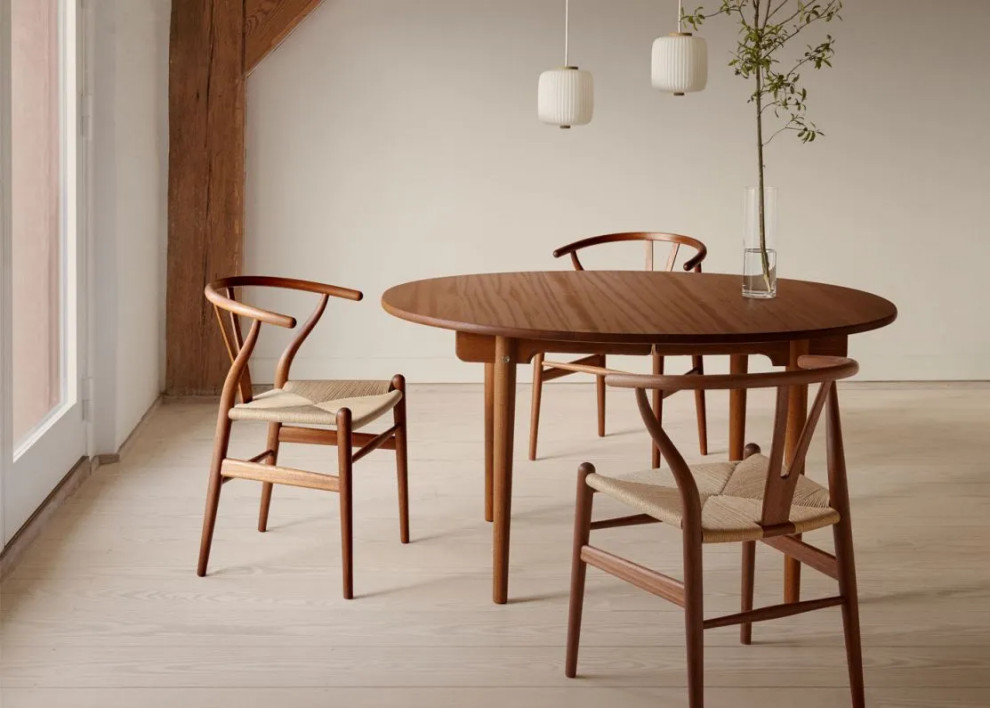 Wooden Dining Chair Walnut  Set of 2   Midcentury   Dining Chairs   by Best Made Furniture  Houzz