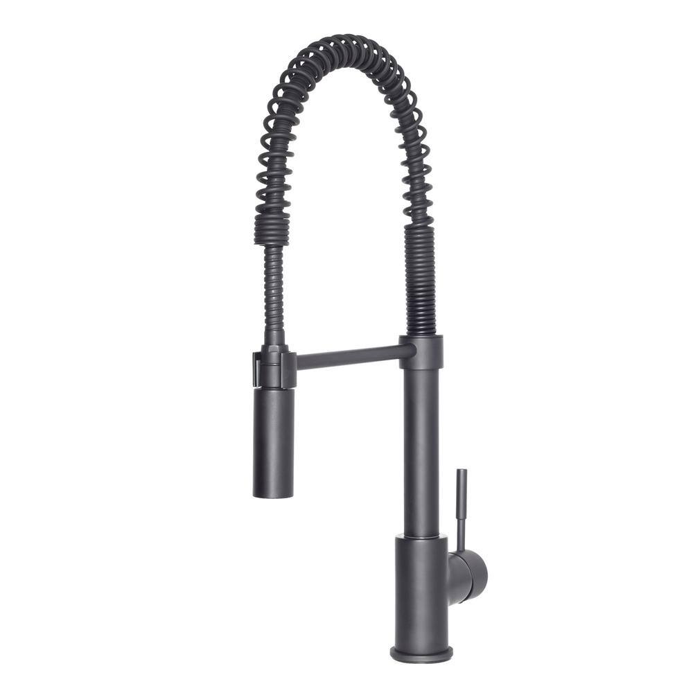 ZLINE Kitchen and Bath ZLINE Sierra Kitchen Faucet in Matte Black (SRA-KF-MB) SRA-KF-MB