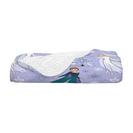 Frozen Explore and Believe Sherpa Plush Throw Kids Blanket - Girls 60