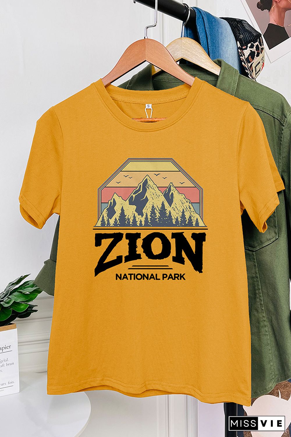 Zion National Park Graphic T-Shirt Wholesale