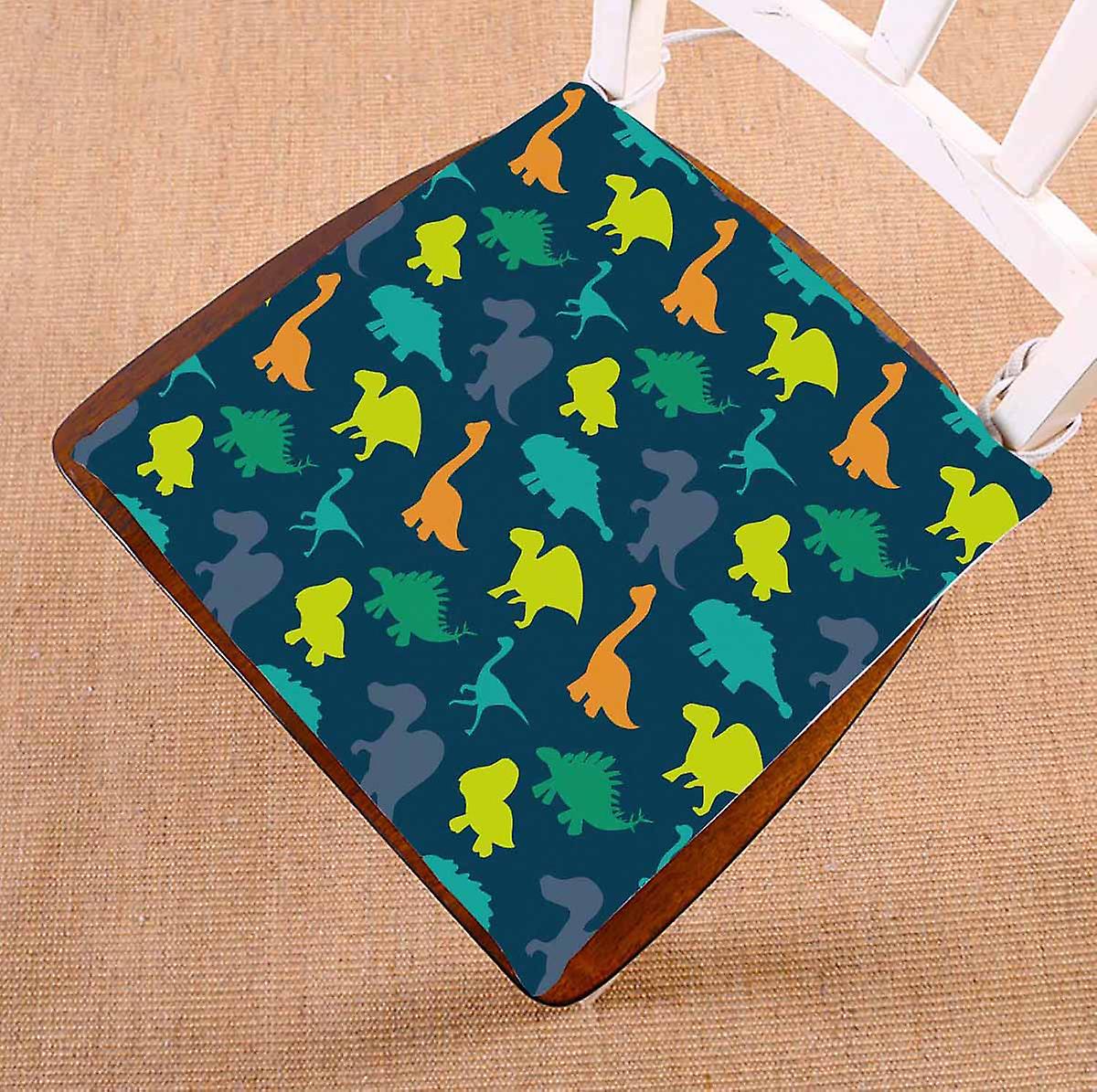 Dinosaurs Chair Pads Chair Mat Seat Cushion Chair Cushion Floor Cushion 45x45 Cm