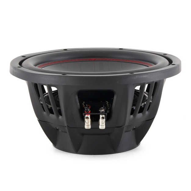 Boss Audio Systems P129dc Phantom 12 Inch 2600 Watts 4 Ohm Aluminum Dual Voice Coil Car Audio Stereo Subwoofer Speaker With Polypropylene amp Paper Cone