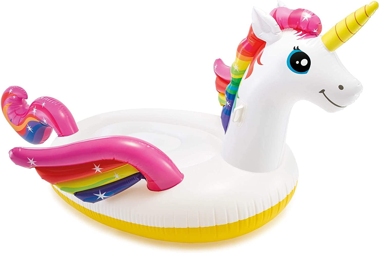 Intex Giant Inflatable Magical Mega Unicorn Island Ride On Swimming Pool Float