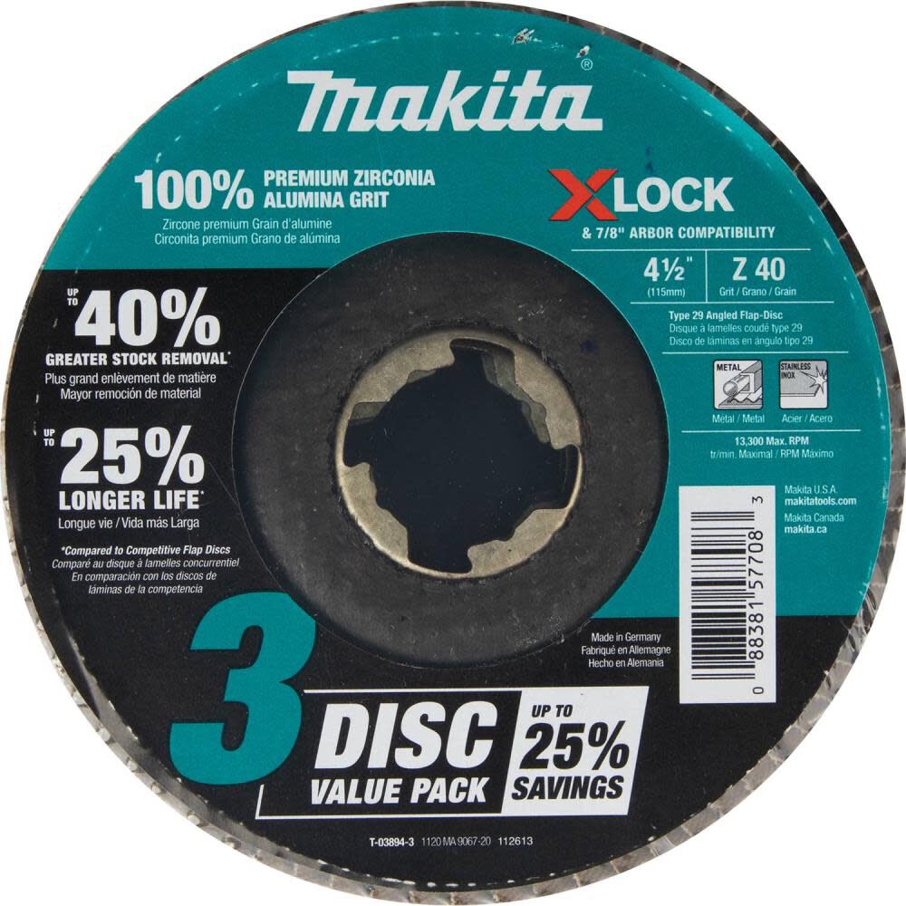 Makita X-LOCK 4 1/2