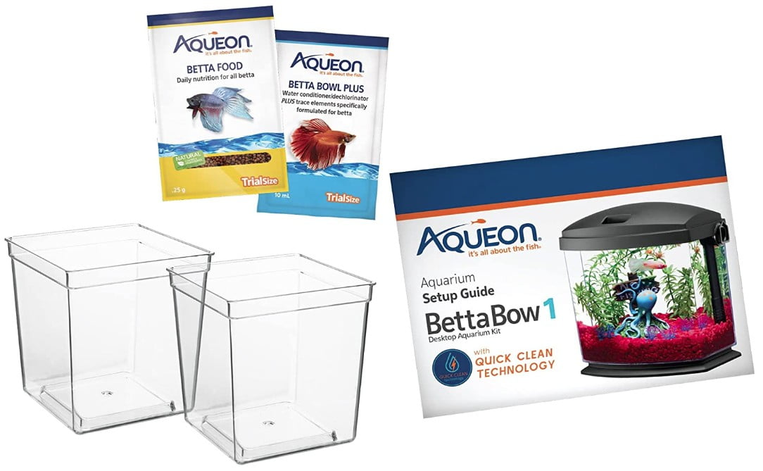 Aqueon Betta Bow Quickclean 1 Gallon