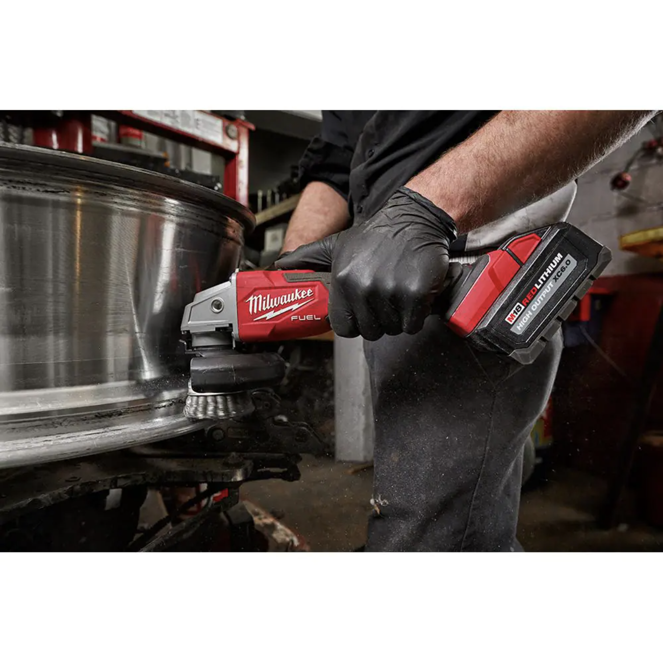 Milwaukee M18 FUEL 18V Lithium-Ion Brushless Cordless 4-1/2 in./5 in. Grinder (Tool-Only)