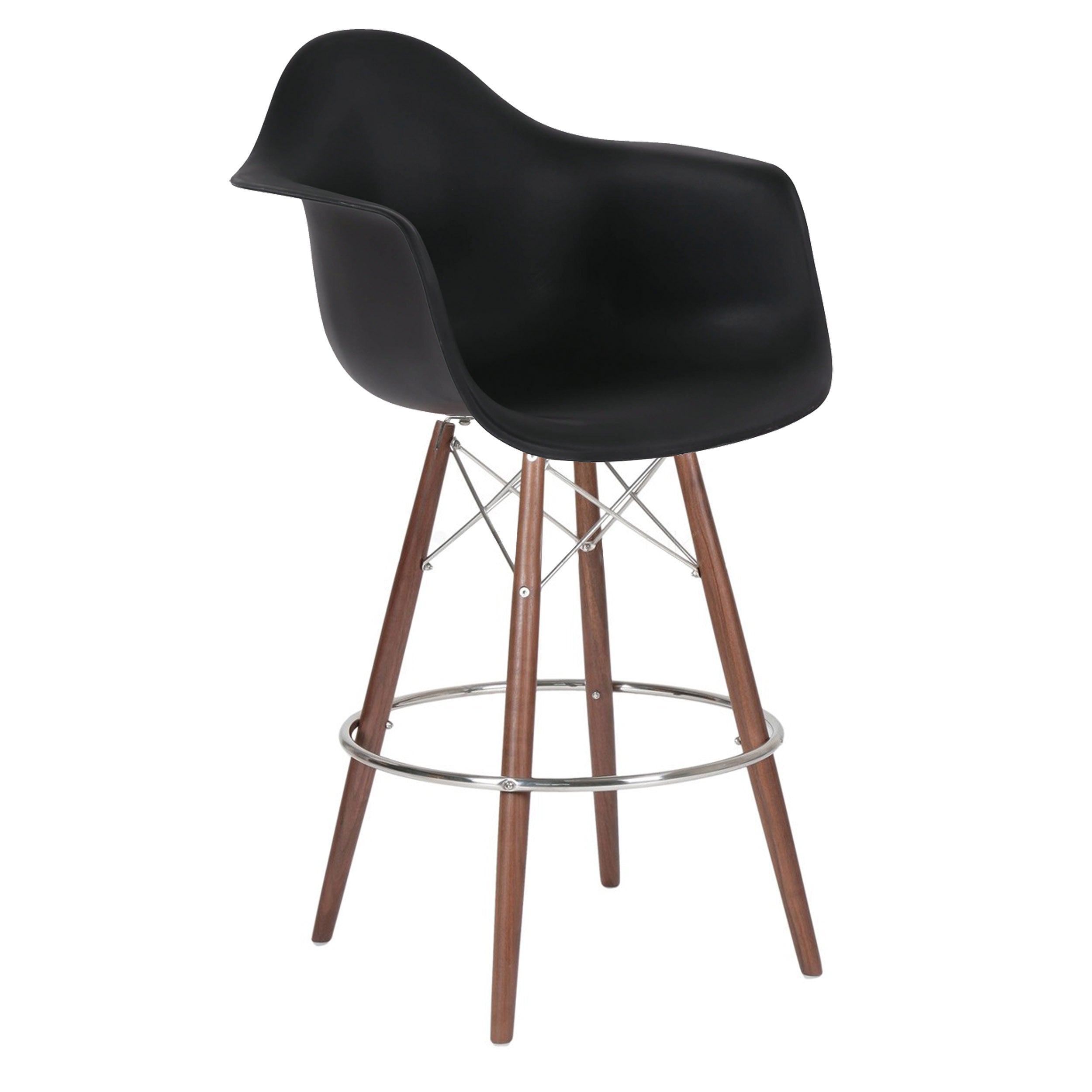 Bar Chair-Plastic Msb0011B-W