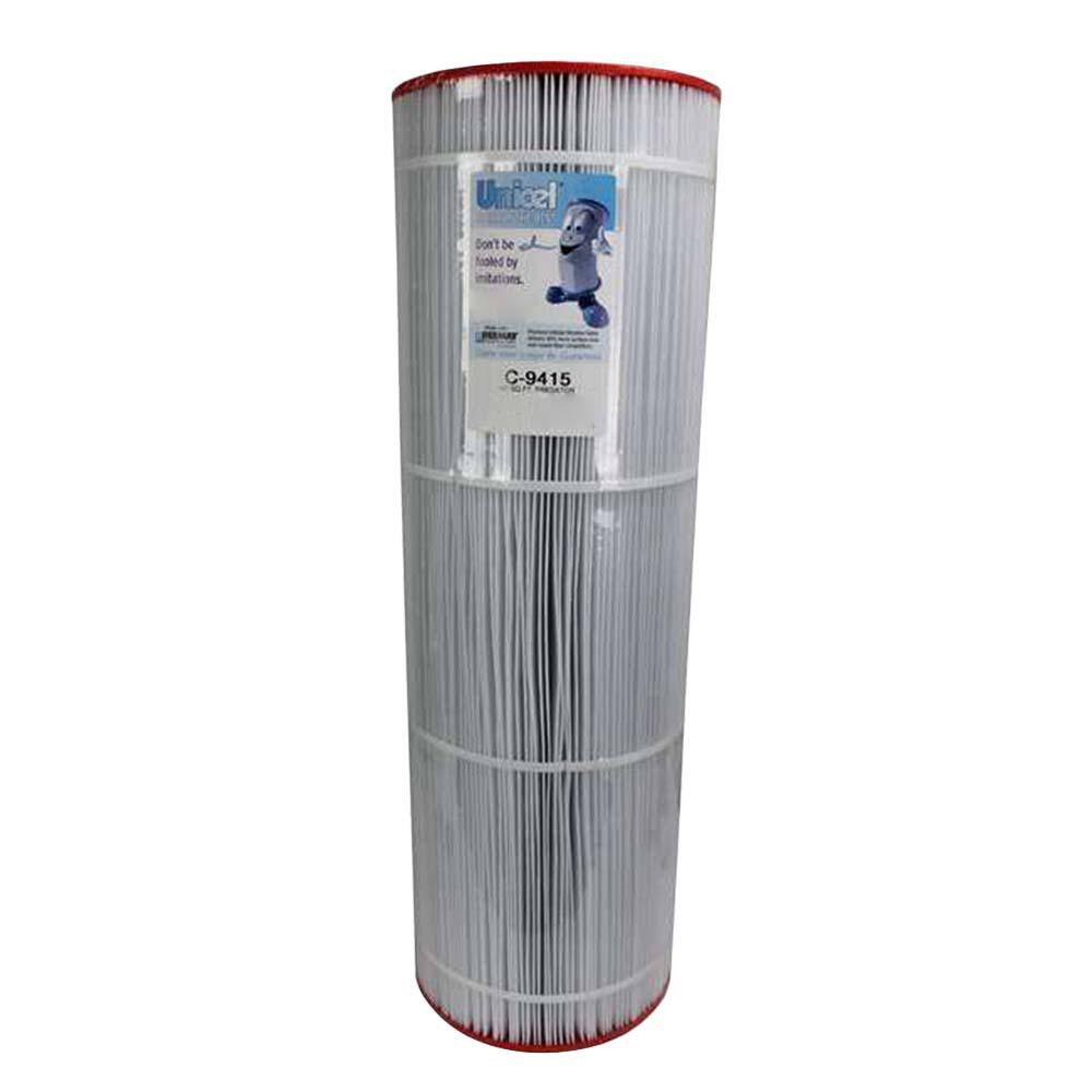 Unicel 10.06 in. Dia Clean and Clear Predator 150 Pool Replacement Filter Cartridge (2-Pack) 2 x C9415