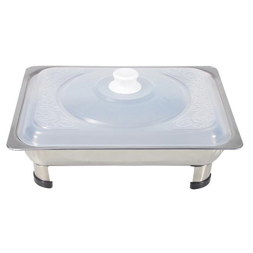 Buffet Tray Food  Serving Plate Dish Platter Storage Restaurant Dishes Metal Rectangular Chafer Pan Warming Warmer