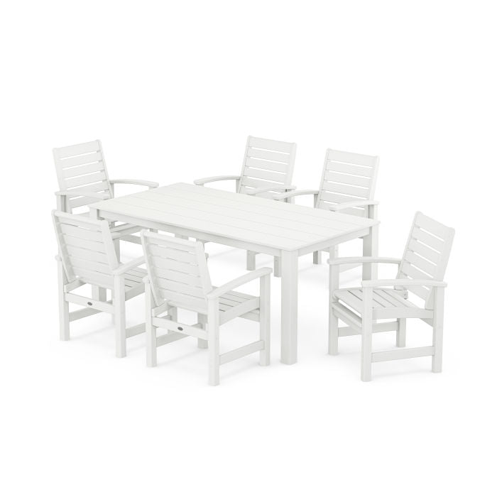 Polywood Signature 7-Piece Parsons Dining Set PWS2344-1