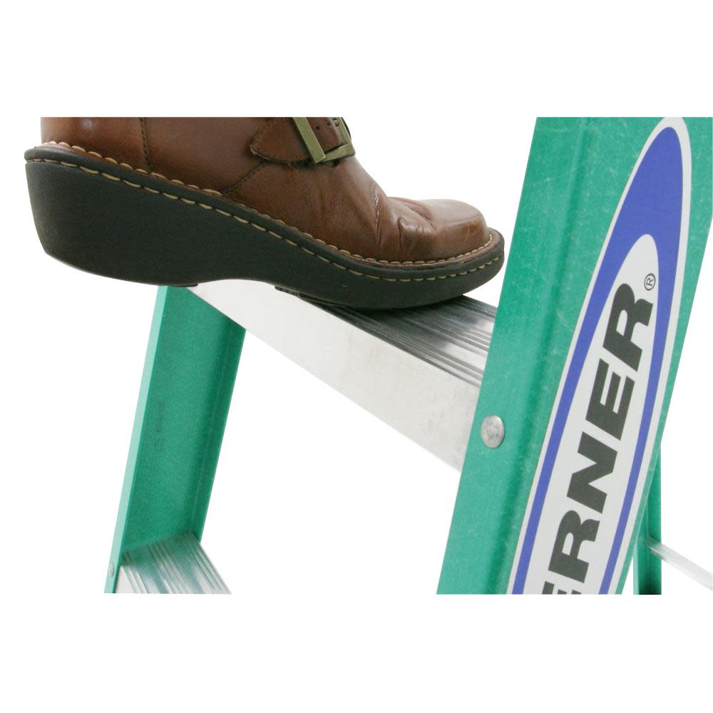 8 Ft. Type II Fiberglass Step Ladder ;