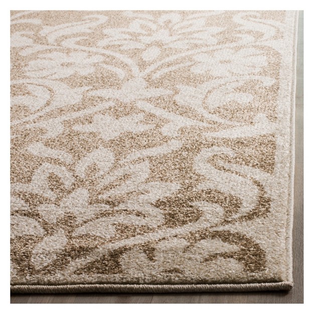 Safavieh 9 x27 x12 x27 Amherst Charity Outdoor Patio Rug Wheat beige