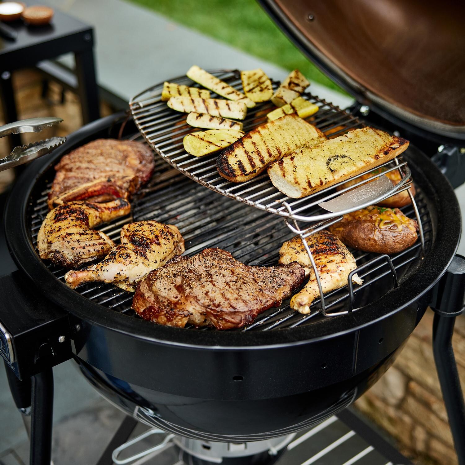 Weber Summit 24-Inch Kamado E6 Charcoal Grill with Stand