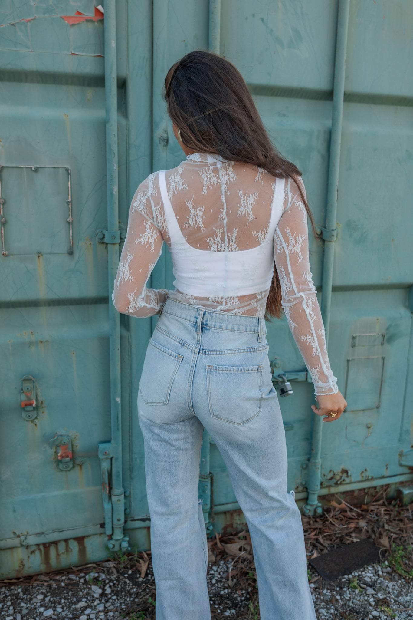 Catalina Lace Top