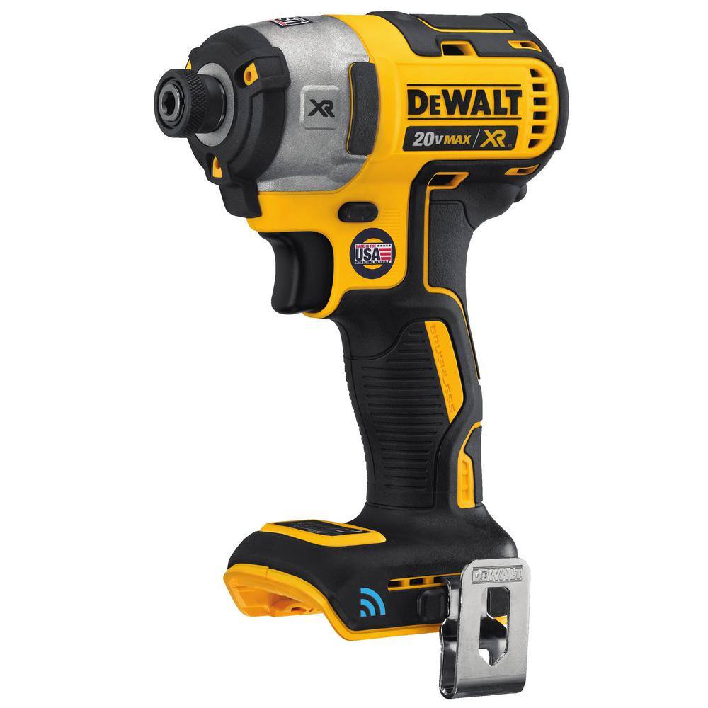 DW 20V MAX XR with Tool Connect Cordless Brushless 14 in. Impact Driver with (2) 20V 2.0Ah Batteries and Charger DCF888D2