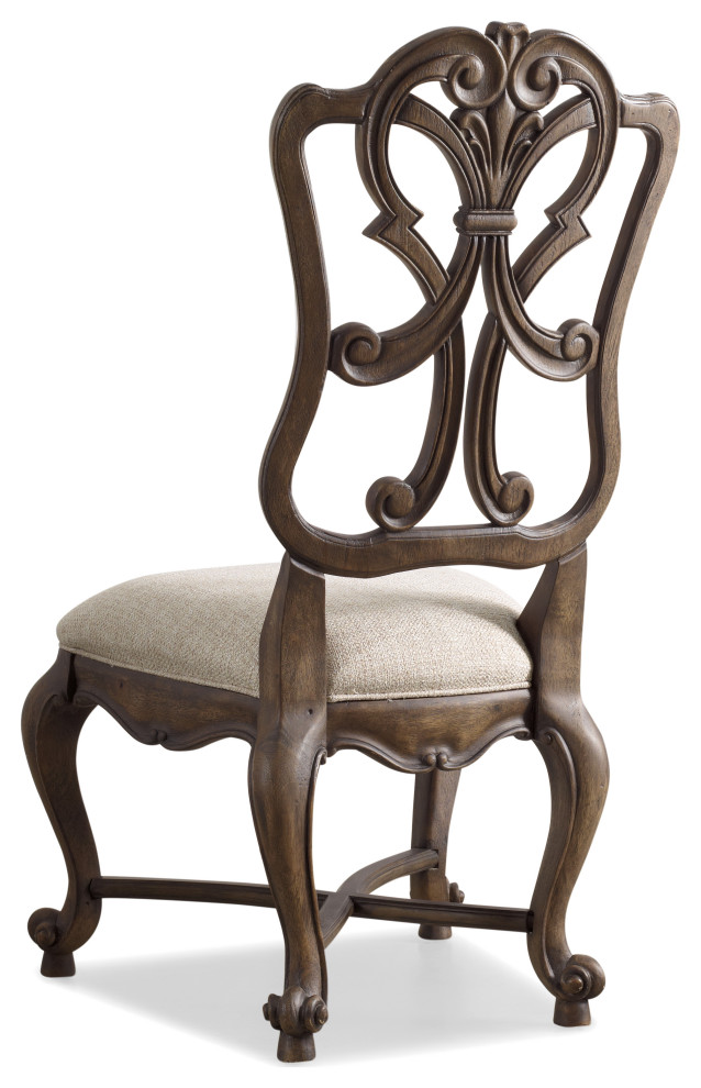 Rhapsody Wood Back Side Chair   Traditional   Dining Chairs   by Hooker Furniture  Houzz