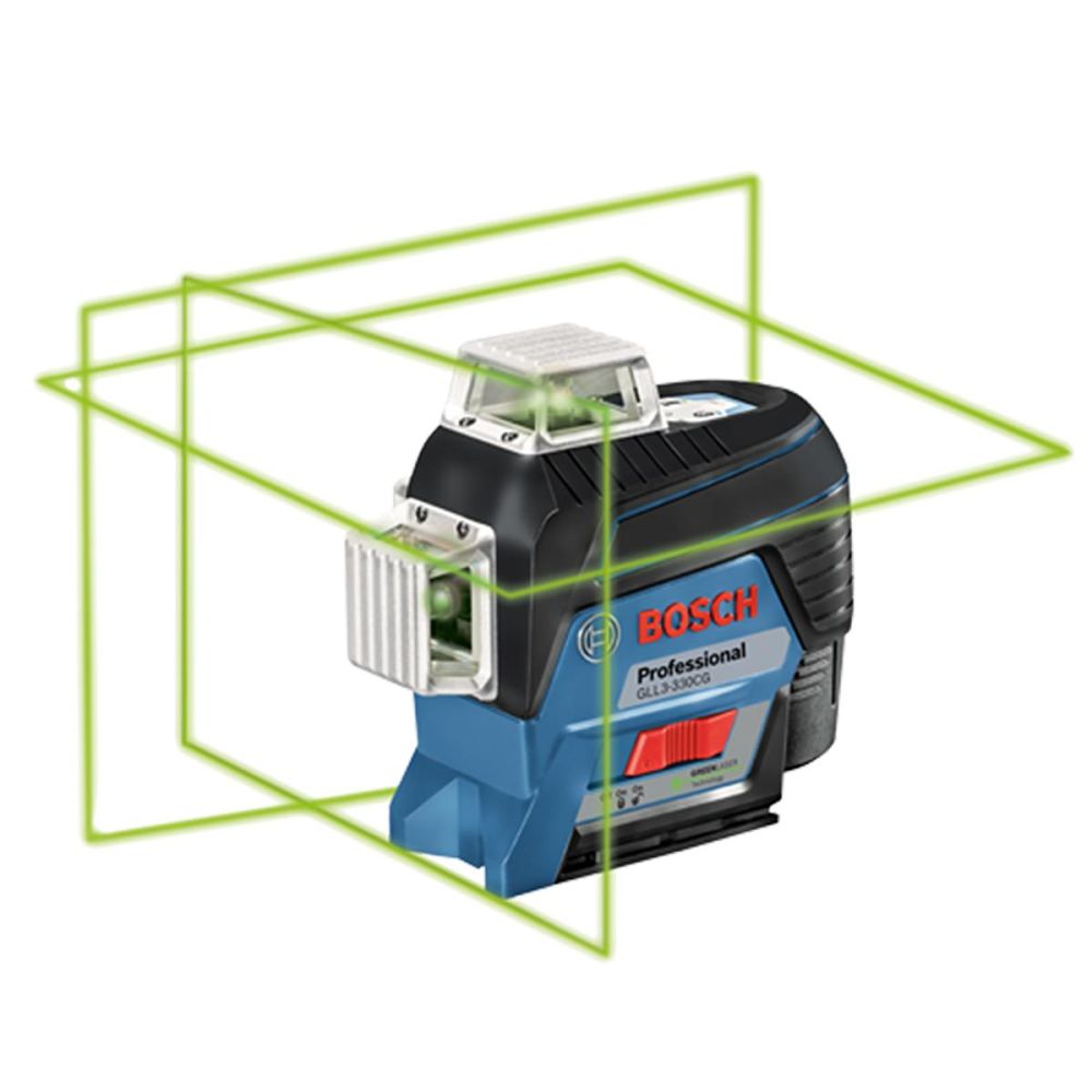 Bosch GLL3-330CG Green Line Laser Level - 360 Degree