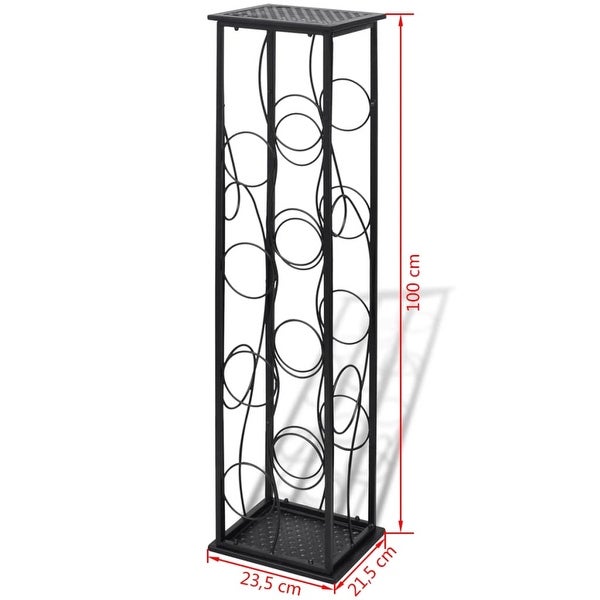 Wine Rack for 8 Bottles Metal