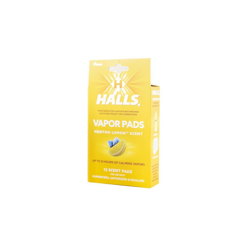 HALLS Mentho-Lemon Scented Vapor Pads for Humidifier HS-1950LH