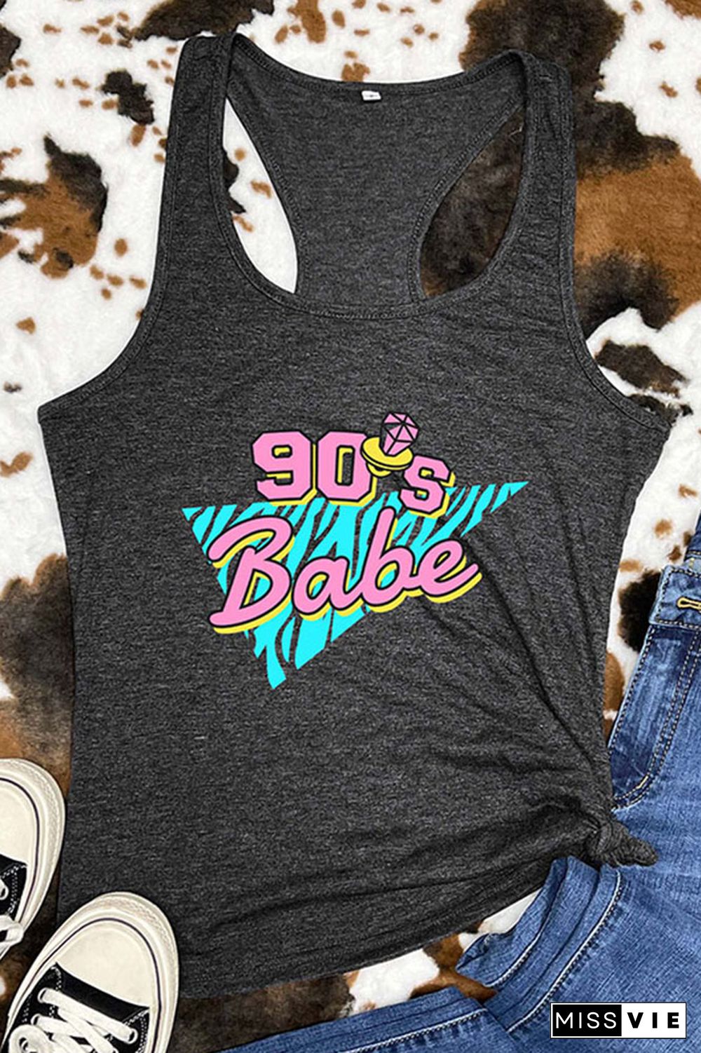 90's Babe Retro Style Tank Top Wholesale