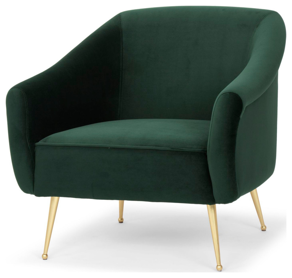 Nuevo Furniture Lucie Occasional Chair   Midcentury   Armchairs And Accent Chairs   by Unlimited Furniture Group  Houzz