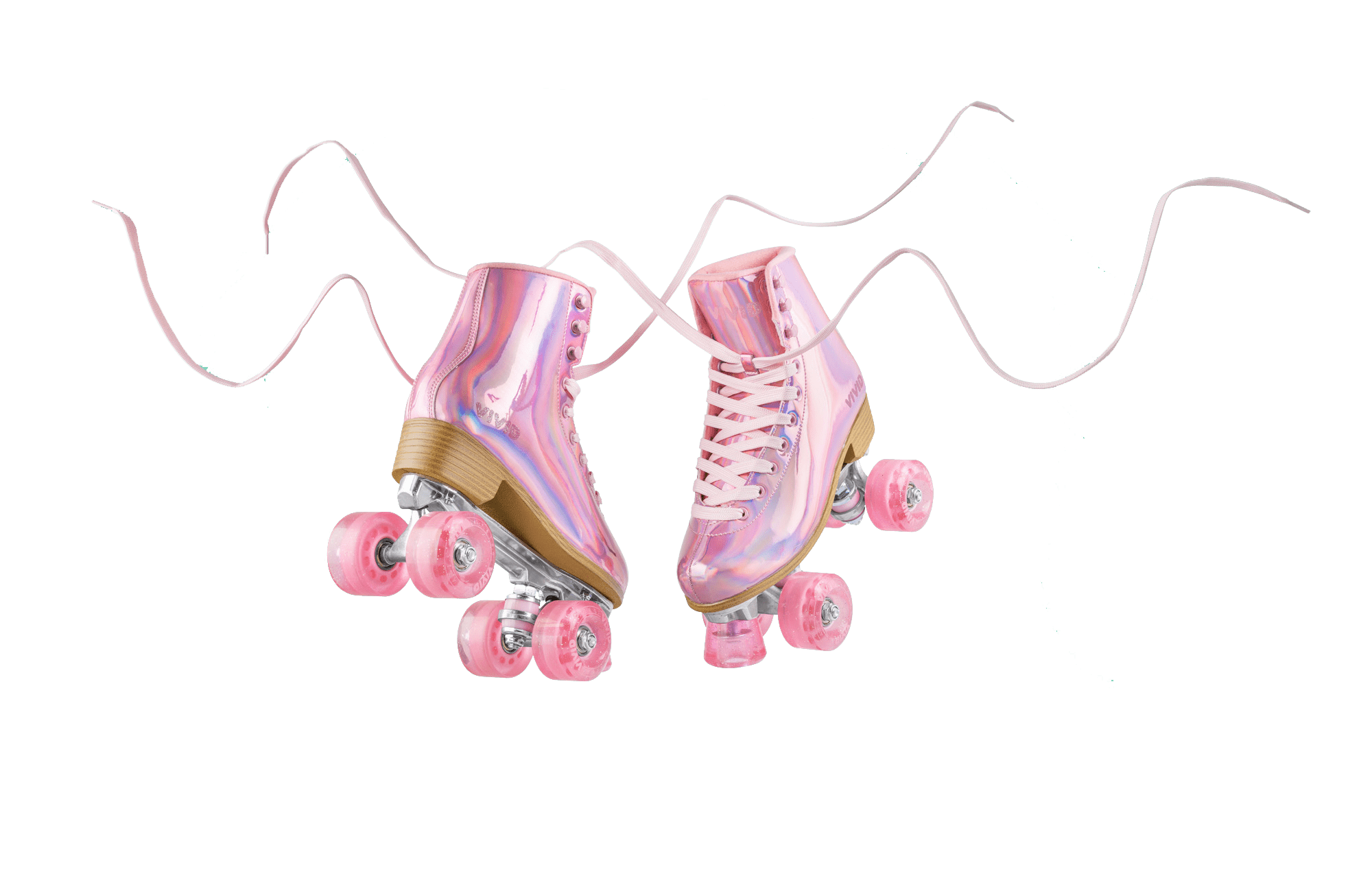 Pink Prisma Roller Skates