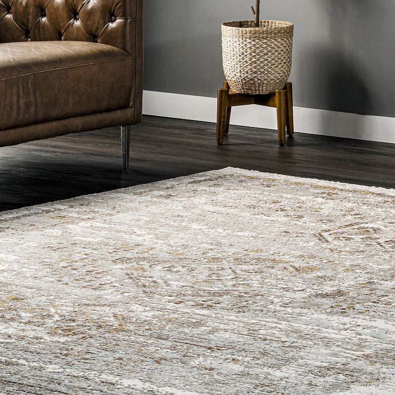 nuLoom Lucille Faded Vintage Medallion Area Rug