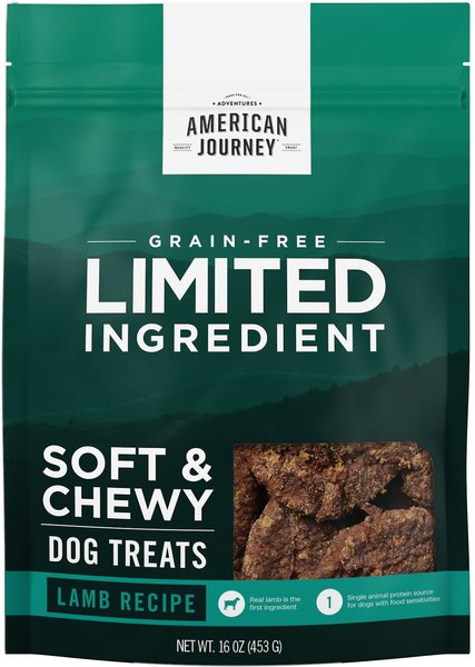 American Journey Limited Ingredient Grain-Free Lamb Recipe Soft and Chewy Dog Treats