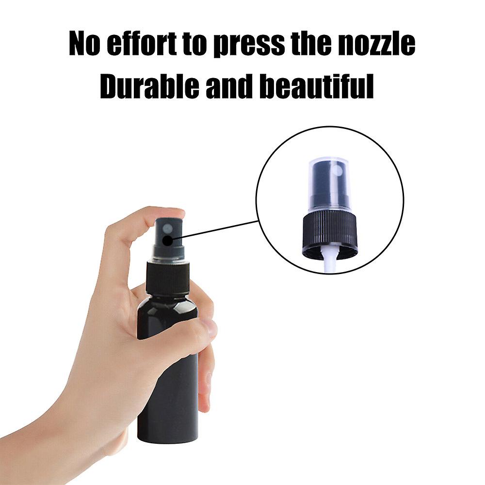 4 Portable Repackaging Small Bottle Detachable Transparent Bottle Cap Lastics Spray Bottle