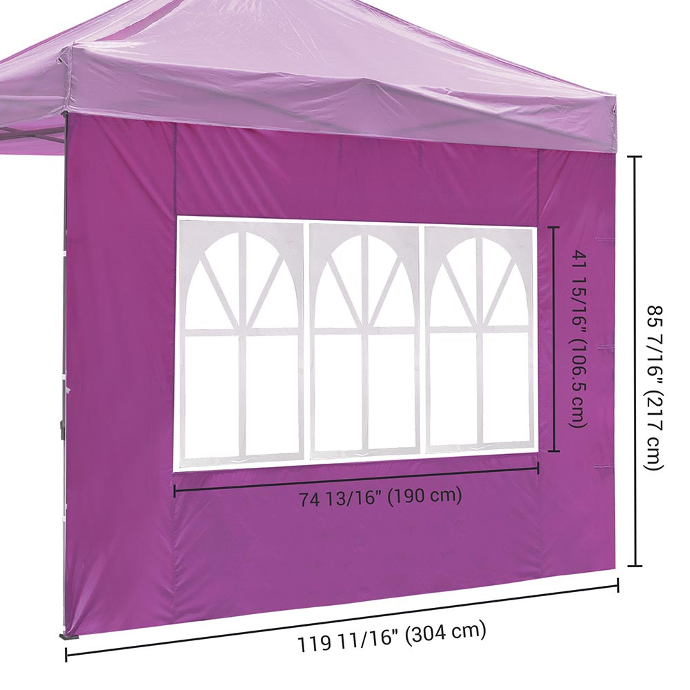 Yescom Canopy Tent Wall with Windows 1080D 10x7ft 1pc