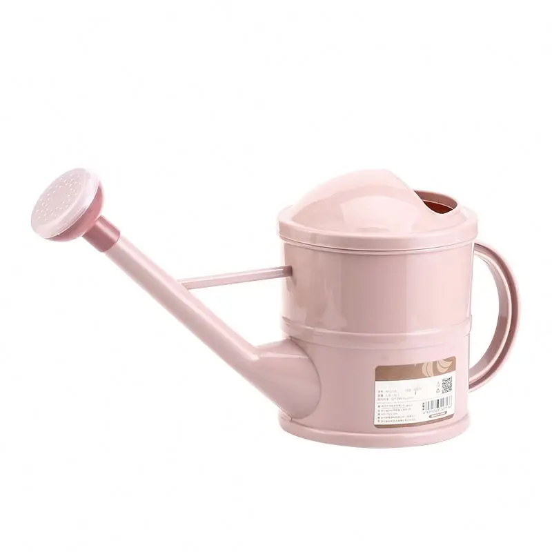 Environmentally Friendly Protect Material  Watering Pot Round Shape Recycled 1000Ml Plastic Garden Watering Cans/