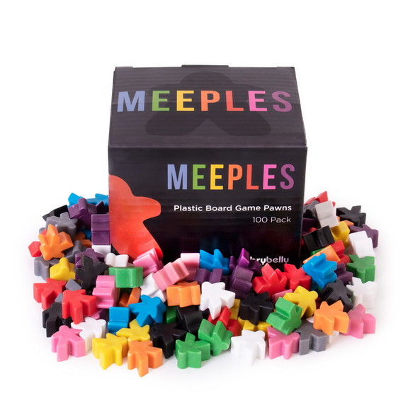 Brybelly Plastic Meeples  100 pack